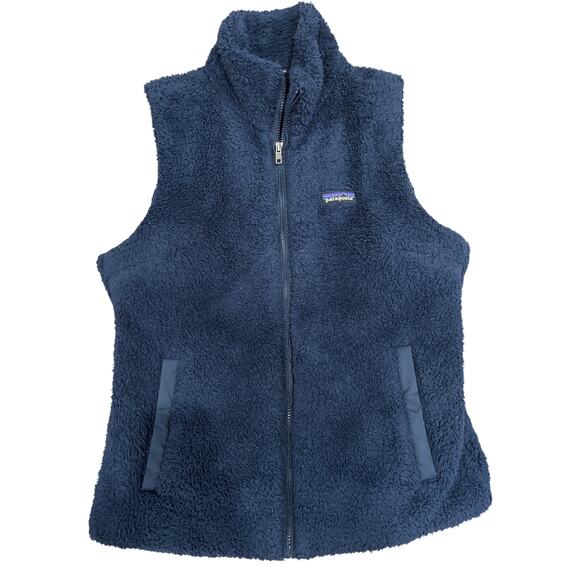 Patagonia Jackets & Blazers - Patagonia Los Gatos Fleece Vest Large Navy Blue Full Zip